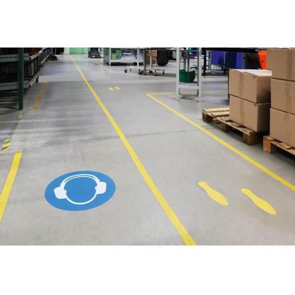 Tarifold, Sicherheitskennzeichnung, Sicherheitspiktogramm Gehörschutz tragen selbstklebend 430x375mm