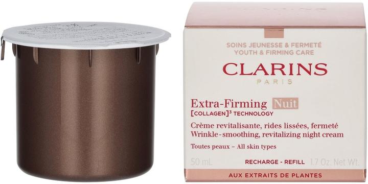Image du produit Clarins Extra-Firming Nuit (COLLAGEN)³ TECHNOLOGY Crème Toutes Peaux Refill (50 ml, Crème de nuit)