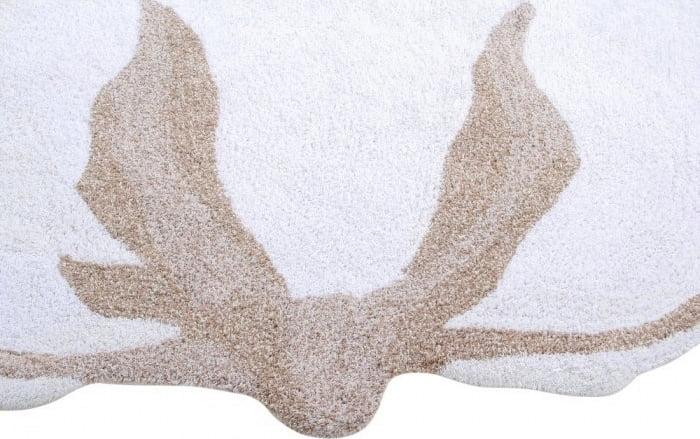 Produktbild Lorena Canals Teppich Cotton Flower (120 x 130 cm)