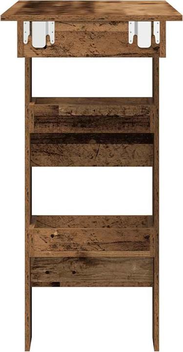 Immagine prodotto vidaXL Wand-Bartisch Altholz-Optik 102x45x103,5 cm Holzwerkstoff
