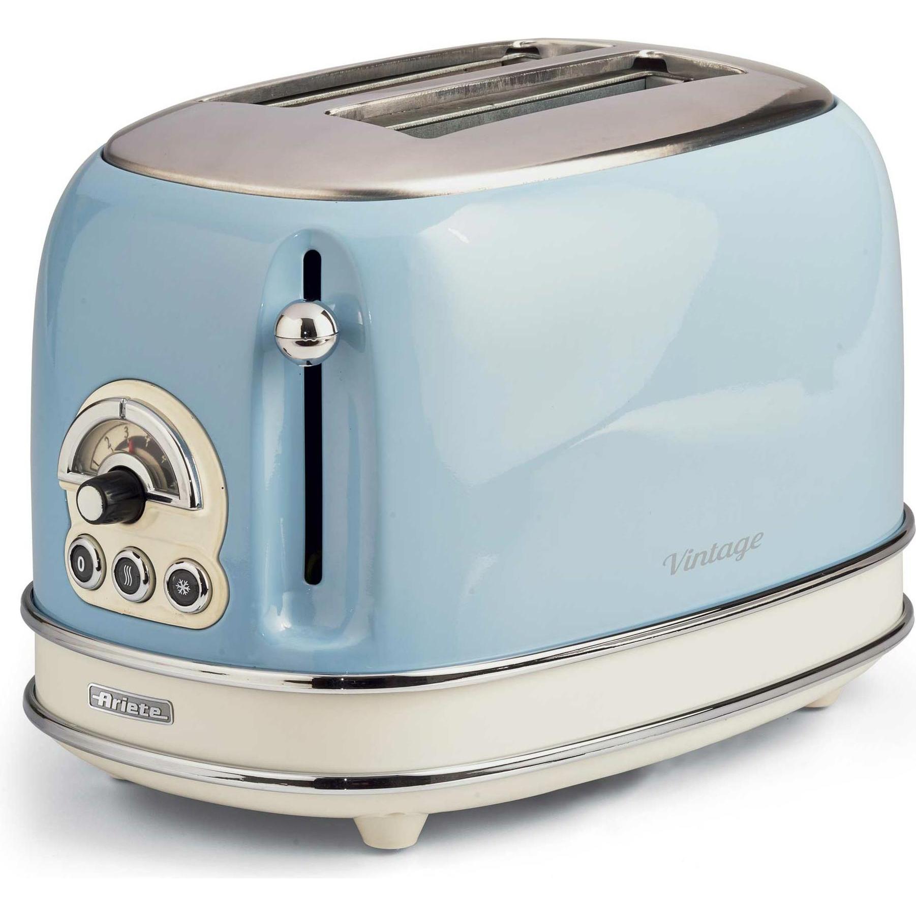 Ariete 155 Vintage, Toaster, Blau
