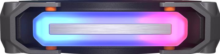Actual product image Cougar Gehäuse Lüfter Apolar 120 ARGB, Reverse Blade,Schwarz (120 mm, 1x)