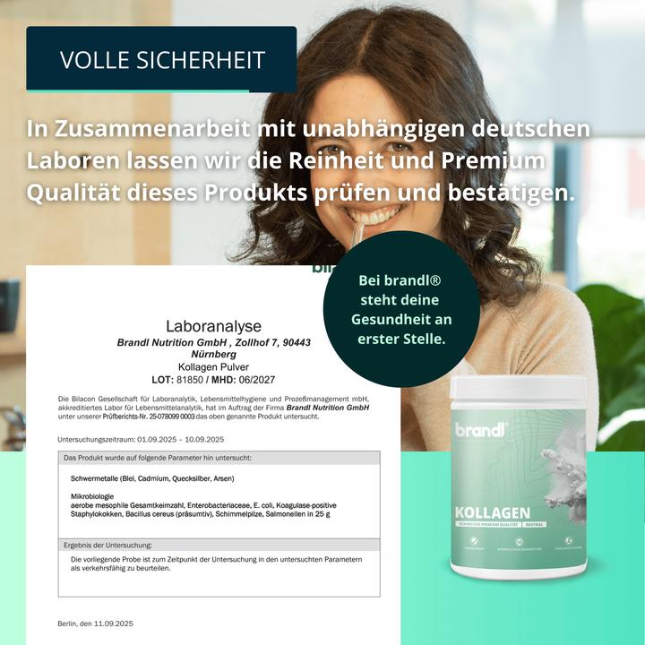 Produktbild Brandl Kollagen (1 Stk., Pulver, 555 g)