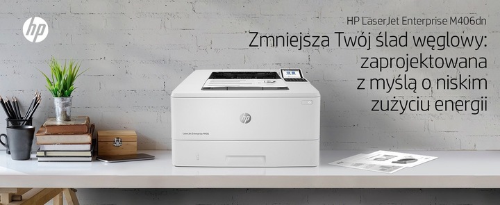 Produktbild HP LaserJet Enterprise M406dn (Laser, Schwarz-Weiss)