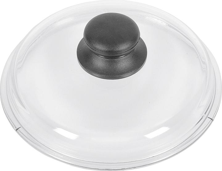 My Basics Couvercle en verre avec bouton 20 cm (20 cm, Matières plastiques)