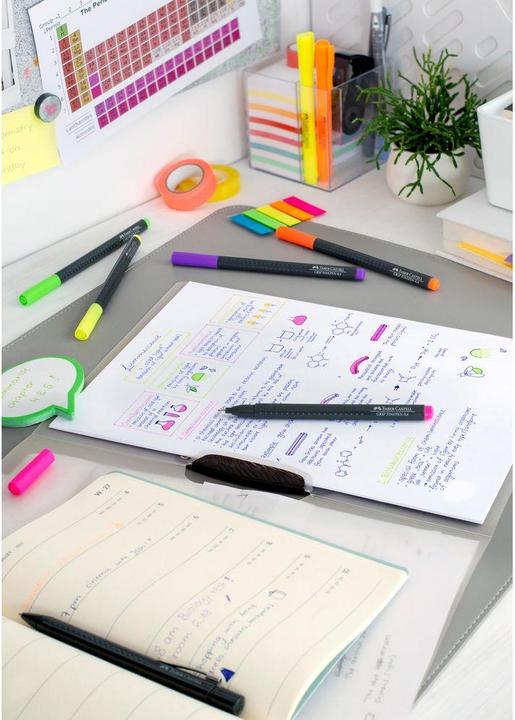 Produktbild Faber-Castell GRIP - Finepen (Neonfarben, 5x)