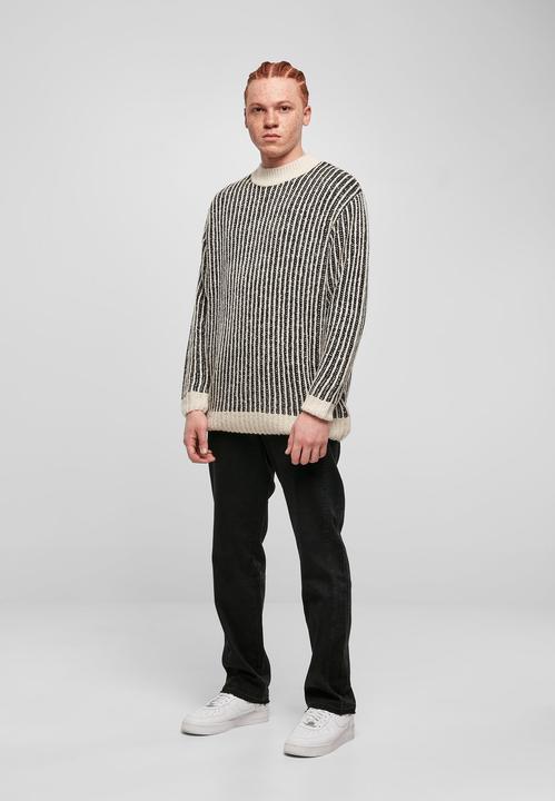 Actual product image Urban Classics Oversized Two Tone Sweater (XXL)