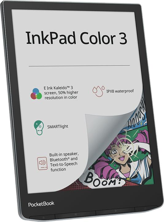 Produktbild PocketBook InkPad Color 3 (7.80", 32 GB, Stormy Sea)