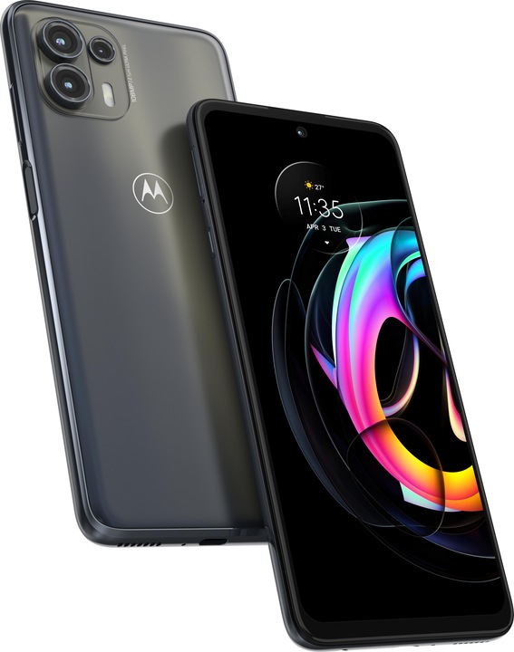 Actual product image Motorola Edge 20 Lite (128 GB, Electric Graphite, 6.70", Hybrid Dual SIM, 108 Mpx, 5G)