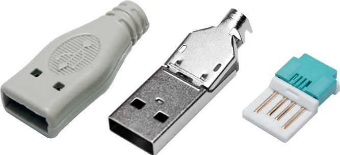 Produktbild LogiLink USB-Stecker Typ-A