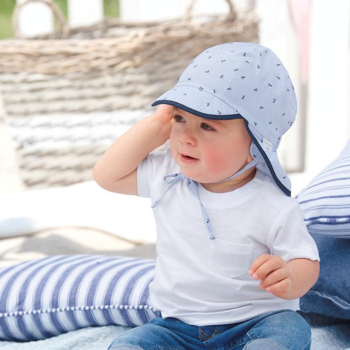 Actual product image Sterntaler Peaked cap with neck protection patterned (49)