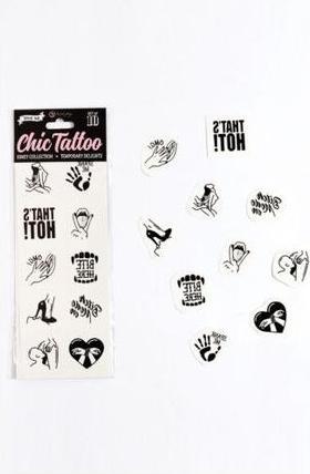Immagine prodotto Secret play Set Di 10 Tatuaggi Temporanei Kinky Collection