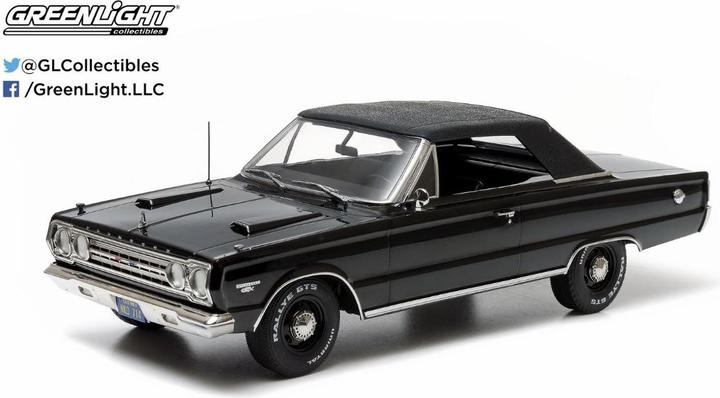 Actual product image Greenlight Collectibles 1967 Plymouth Belvedere GTX Convertible