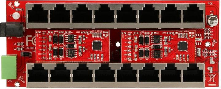 Produktbild Extralink ACTIVE POE INJECTOR 8 PORT GIGABIT 802.3AT/AF MODE A - - 8-Port Gigabit Ethernet (802.3af (PoE), 802.3at (PoE+))