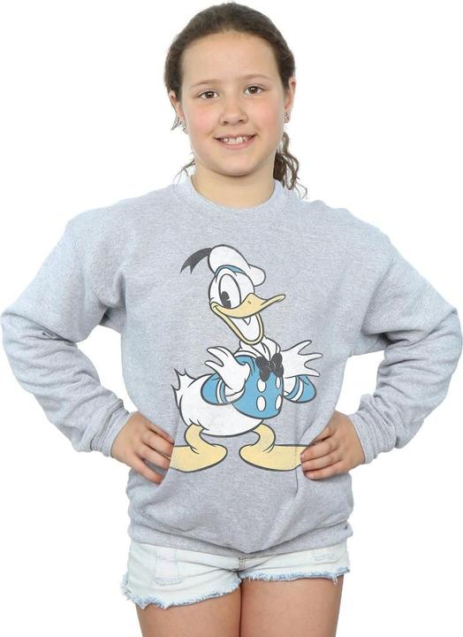 Produktbild Disney Donald Duck Posing Sweatshirt Mädchen (140, 146)