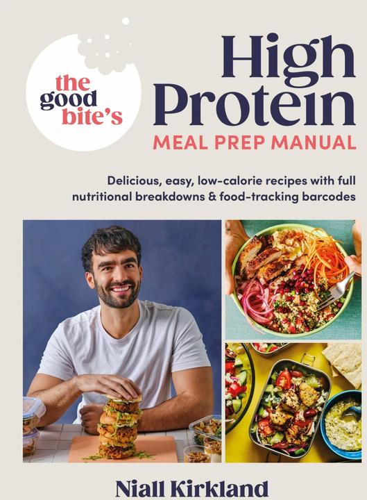 Immagine prodotto The Good Bite's High Protein Meal Prep Manual (Inglese, Il morso buono, Niall Kirkland, 2023)