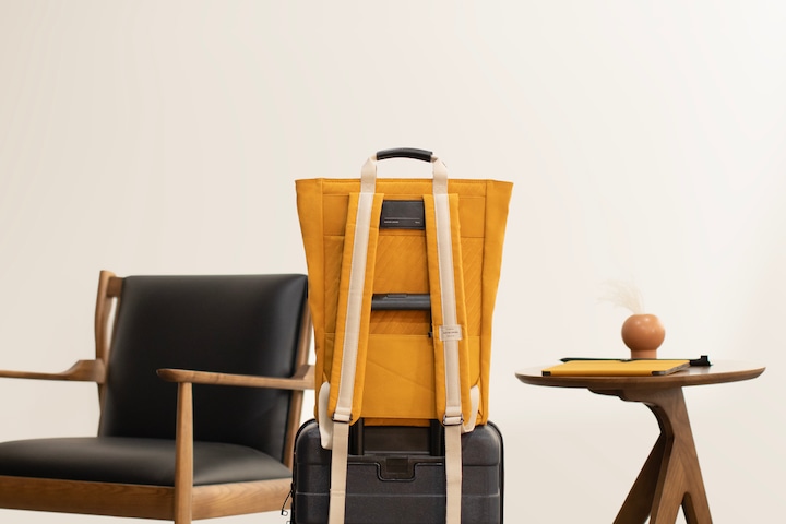 Actual product image Native Union W.F.A Backpack, mustard yellow (15 l)