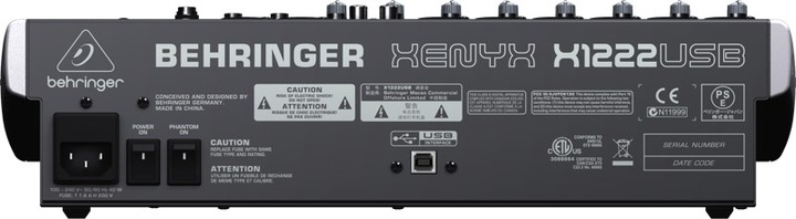 Produktbild Behringer Xenyx X1222usb (Studio- und Livemixer)