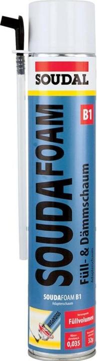 Actual product image Soudal Fire protection foam B1 750ml (750 ml)