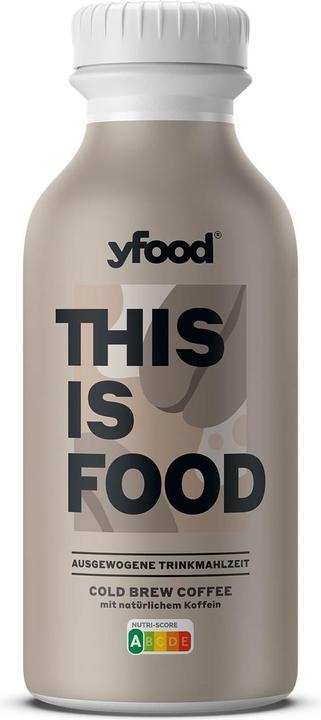 YFood Cold Brew Coffee (Caffe Latte, 6 x)
