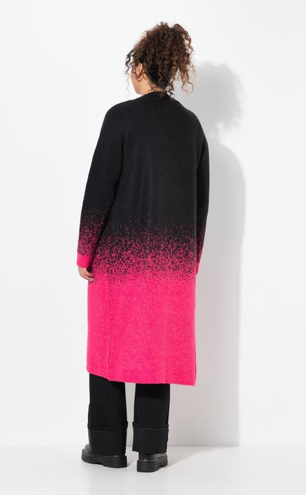 Produktbild Ulla Popken Long-Strickjacke, Farbverlauf, offene Form, Langarm (46, 48)