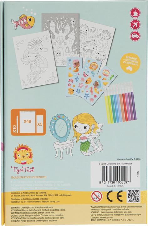 Produktbild Tiger Tribe Malset Meerjungfrauen