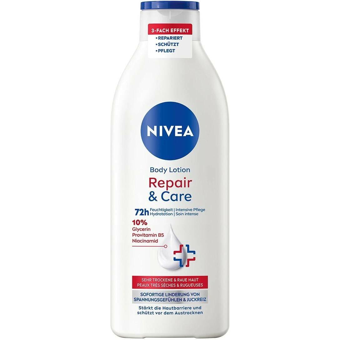 NIVEA, Bodylotion, Repair & Care Body Lotion (Körpercreme, 400 ml)