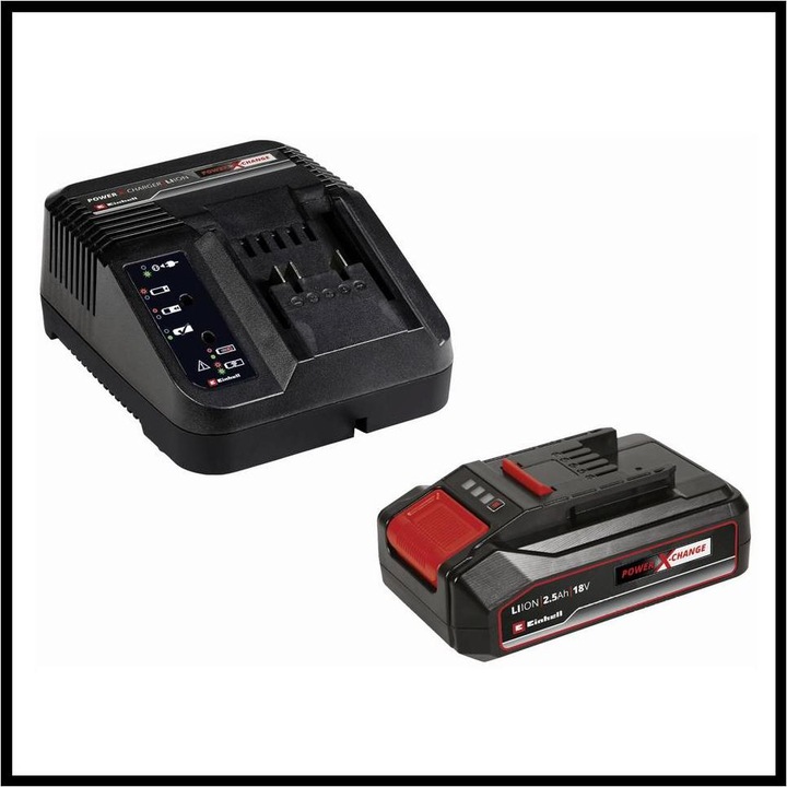 Actual product image Einhell GE-CG 18/100 Li T (1x 2,5Ah) Akku Gras- und Strauchschere 18 V Li-Ion (Cordless hedgecutters)
