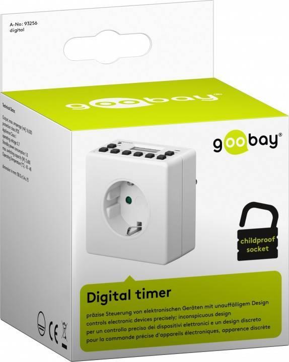 Produktbild Goobay Digitale Zeitschaltuhr