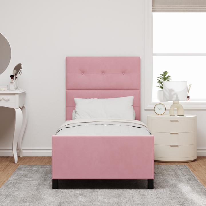 Actual product image vidaXL Modernes Bett (100 x 200 cm)