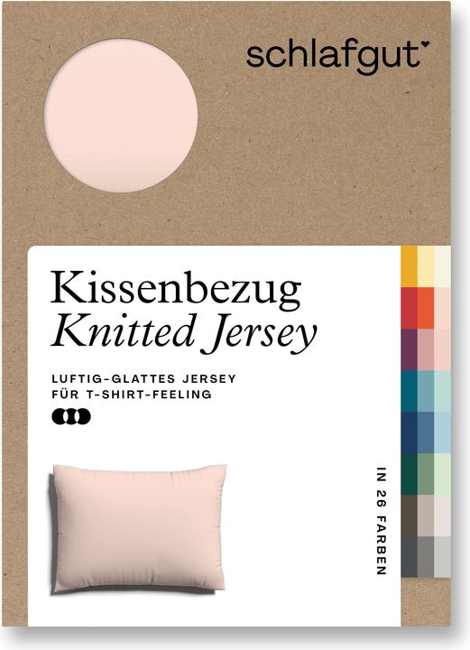 Produktbild schlafgut Knitted Jersey (Duvetbezug, 60 x 80 cm)