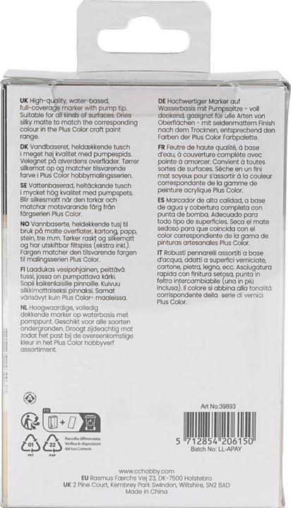 Produktbild Creativ Company Plus Color (18 x)