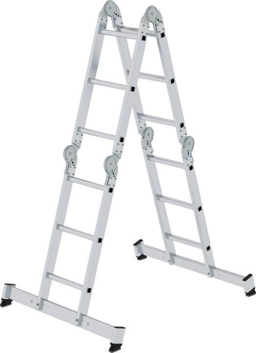 Productafbeelding kaiserkraft Multifunctionele ladder van aluminium (Multifunctionele ladder, 365 cm)