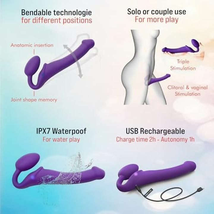Image du produit Strap-on-me Sangle vibrante pliable