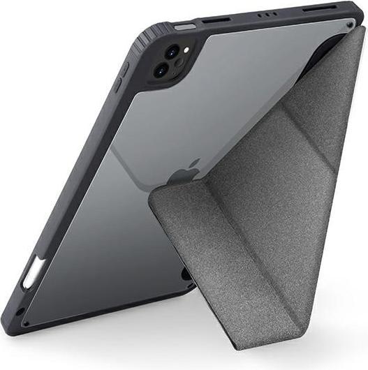 Produktbild Uniq etui Moven iPad 10.2" (2021/2020/2019) szary/charcoal grey (iPad 10.2 (2020))