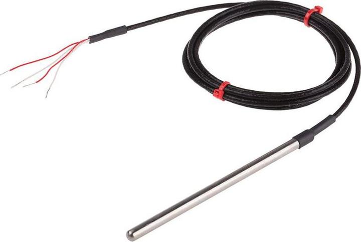 Produktbild RS PRO PRTD Pt100, 6mm x 125mm 2 mtr cable