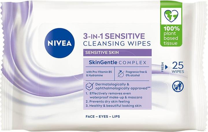 NIVEA Sensitive Cleansing Wipes (Facial cleansing wipes, 150 g)
