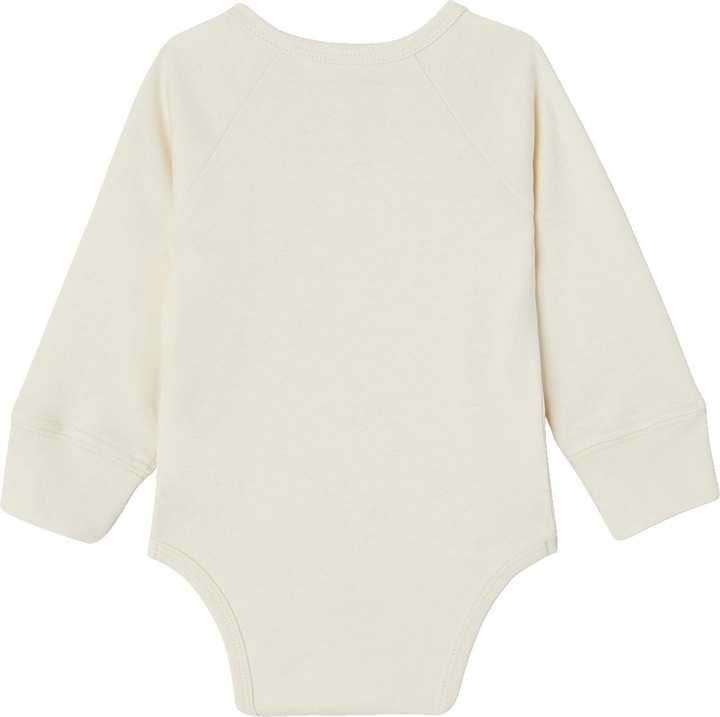 Actual product image Vertbaudet Bio-Kollektion: 3er-Pack mitwachsende Baby Wickelbodys mit langen Ärmeln (68)