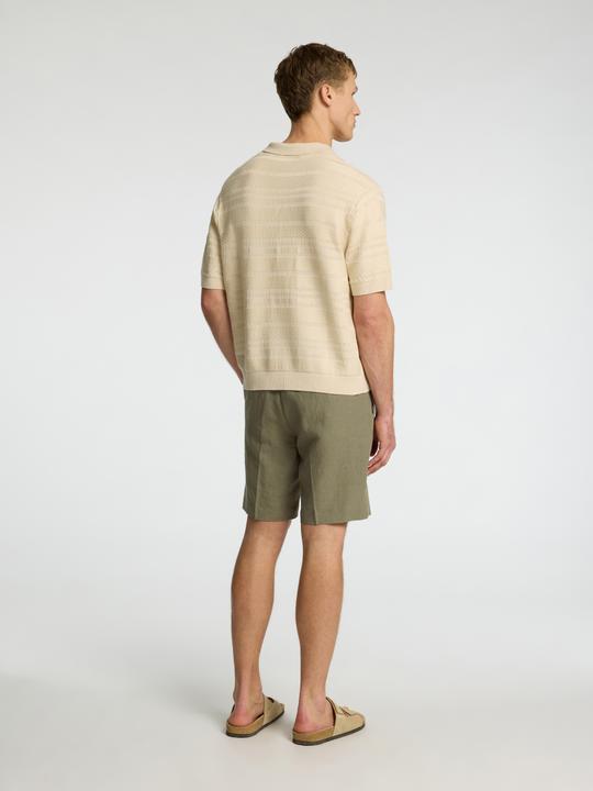 Produktbild Selected Homme Textured Polohemd aus Strick (S)