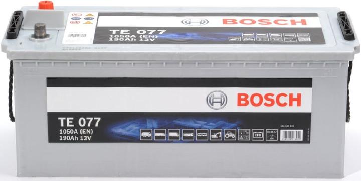 Actual product image Bosch Automotive EFB battery TE 077 12V 190Ah 1050A (190 Ah, 1050 A, 12 V)