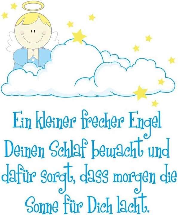 Produktbild Trenddeko Ein kleiner frecher Engel (40 x 49 cm)