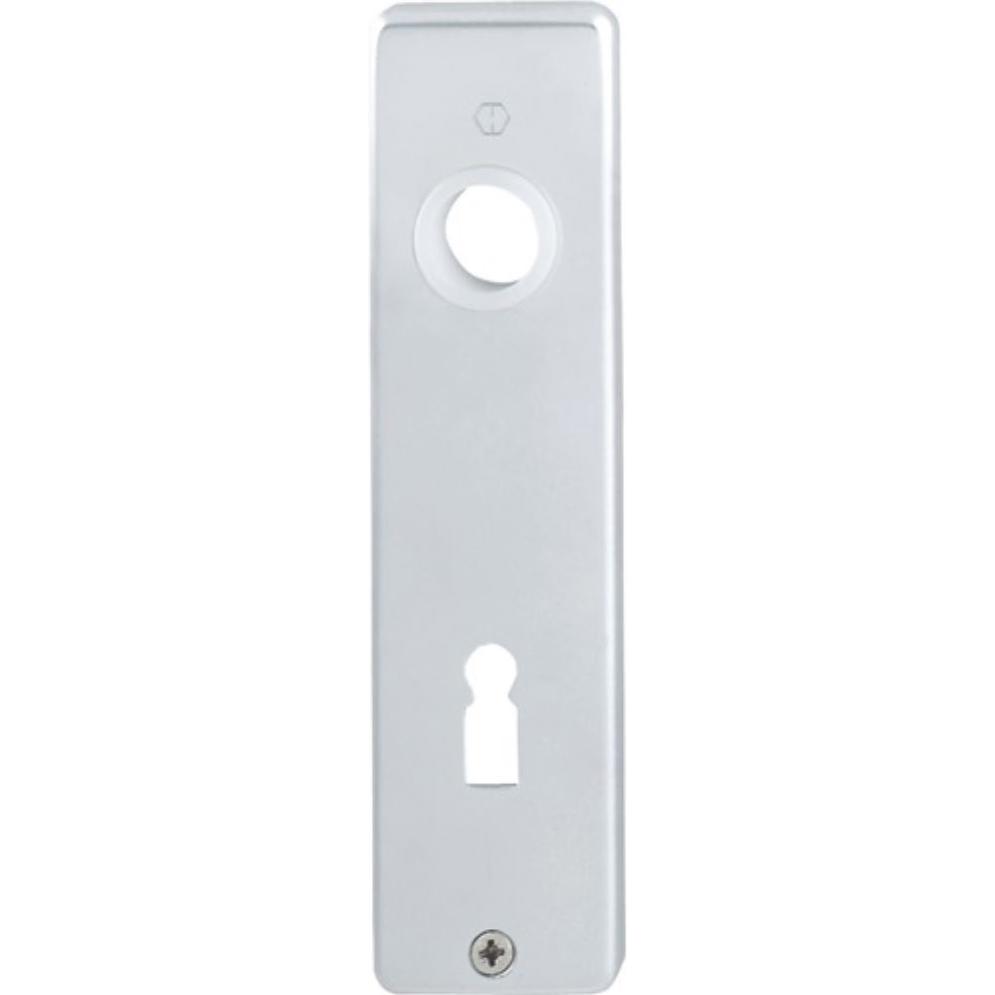 Hoppe, Türgriff + Fenstergriff, Kurzschildpaar 202KP/AP Aluminium F1 BB Paar (Türschild)
