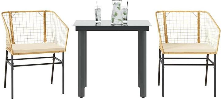 Braun, Cremeweiss, Schwarz