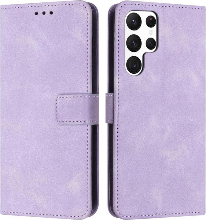 Produktbild Cover-Discount Wildleder Look Etui im Vintage Design (Samsung Galaxy S25 Ultra)