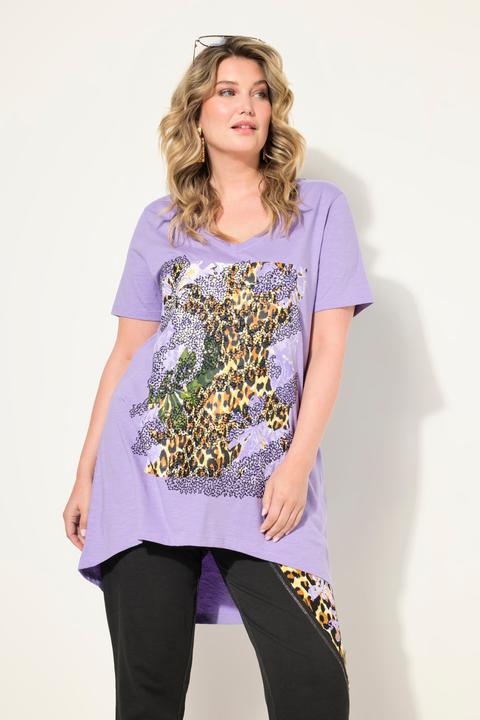 Image du produit Miamoda T-Shirt, A-Linie, Leo-Motiv, Halbarm (42)