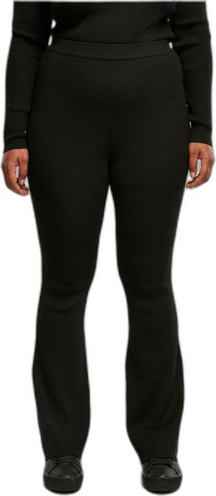Actual product image Urban Classics Ladies Rib Knit Bootcut Leggings - 16766 (5XL)