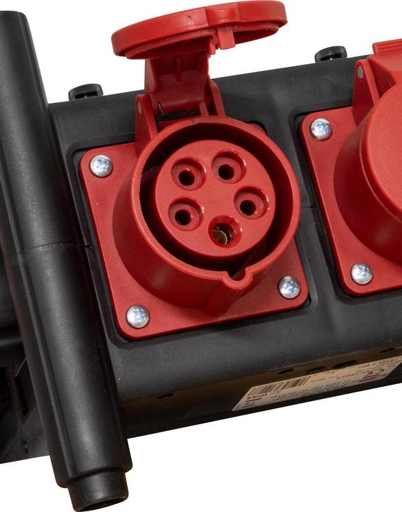 Produktbild Brennenstuhl Kompakter Stromverteiler BSV 3 - FI/16 IP44, 1x CEE-Stecker 16 A/415 V (IP44), Steckdosen 3x CEE (7 x, Typ 13)