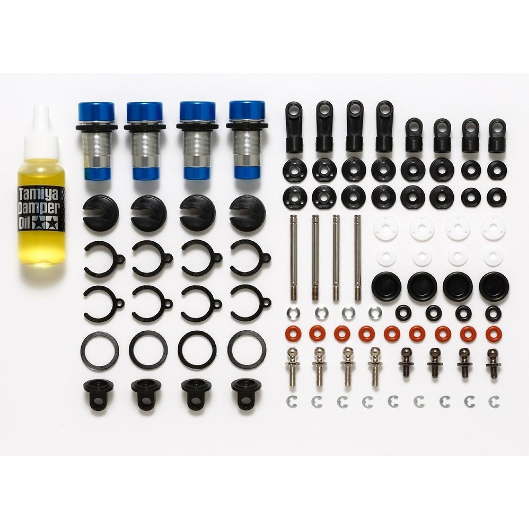 Tamiya GF-01 Aluminium oliedrukschokdemperset (4)