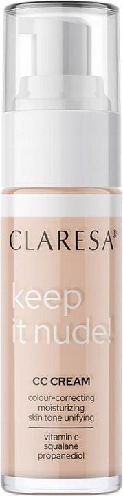 Claresa Keep In Nude Cc Cream 102 Warm Medium 33G (Warm Medium)