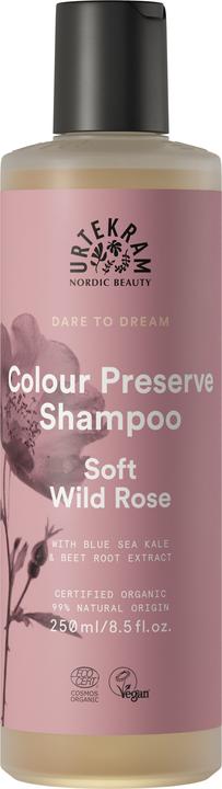 Urtekram Shampoo Soft Wild Rose 250 ml (250 ml, Flüssiges Shampoo)